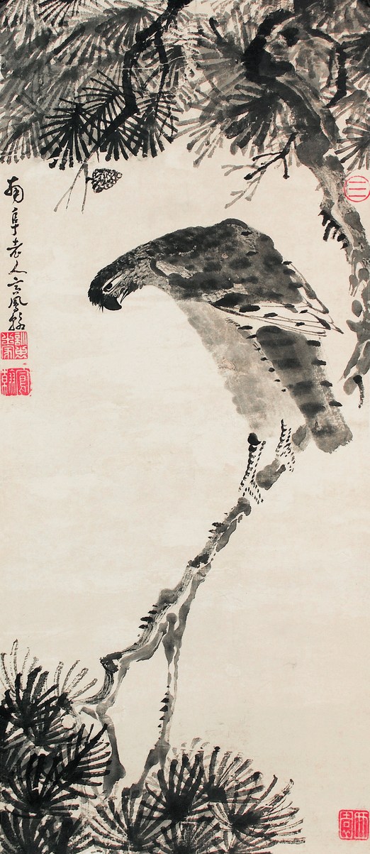 高凤翰 花鸟 镜心