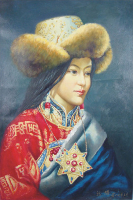 樂龍耀    藏族少女