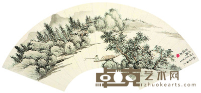 周镐   仿石田笔意 18cm×53cm