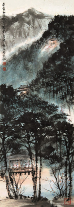 傅抱石   中山陵