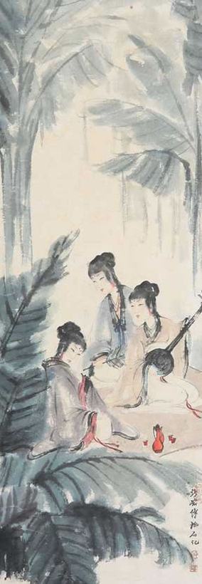 傅抱石 人物