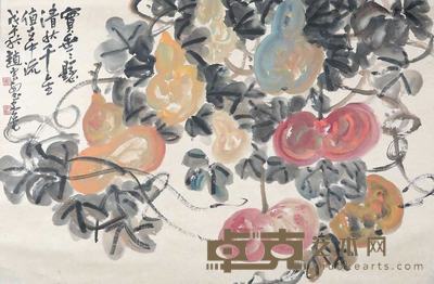 赵云壑  葫芦 76cm×104cm