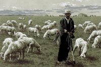 李彦鹏 2008年作 牧羊
