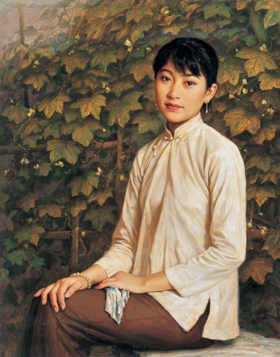李自健 1995年作 湘女