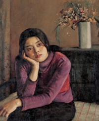 杨飞云 1996年作 女肖像