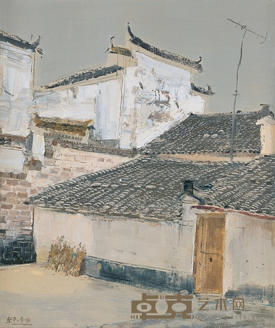 张冬峰 1993年作 温柔的光 60×50cm