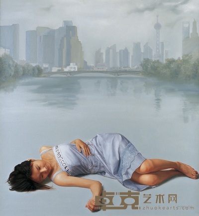 陈海强 2007年作 苏州河新寓言 145×135cm