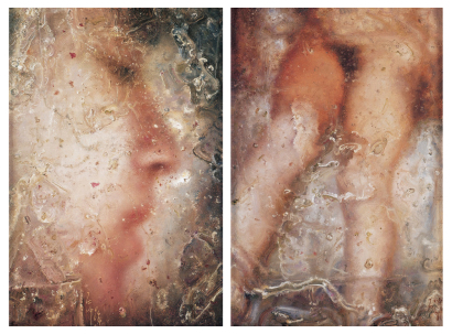 石冲 2006年作 物语—水 空气和身体/肖像（共2幅）
