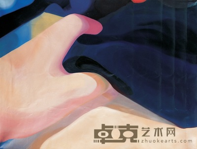 齐鹏 2008年作 秀园之二 129×168cm