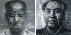 严培明 1999年作 Portrait de Mao, dans la chambre de l’ oncle aveugle YZY