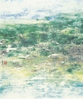刘国松 2004年作 DRY SEA
