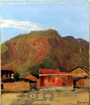 忻东旺 2003年作 风景 61×51cm