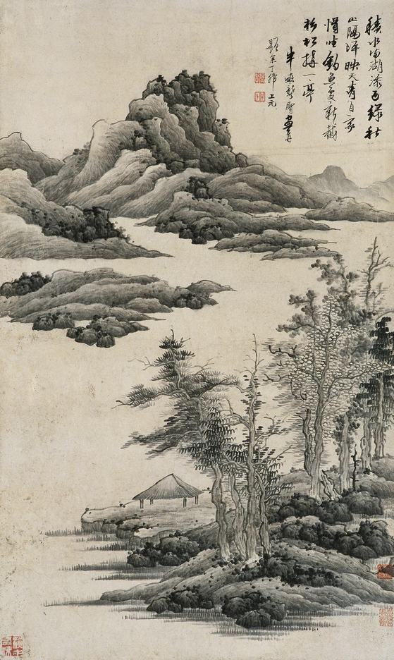 龚贤 山水&#8194;