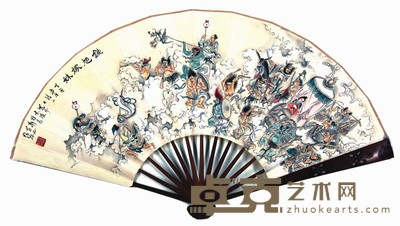 钟魁嫁妹 19×55cm