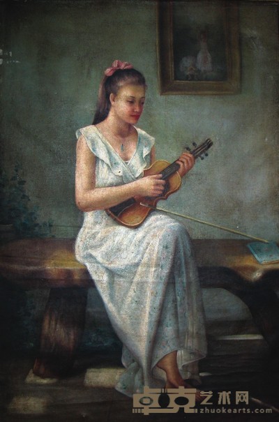 少女 88×58㎝