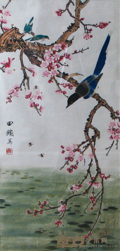 花鸟 92×43cm