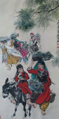 丰收图（1974年初春作）