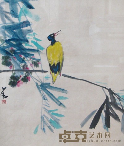 花鸟 45×55cm