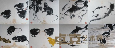 动物 22×26cm