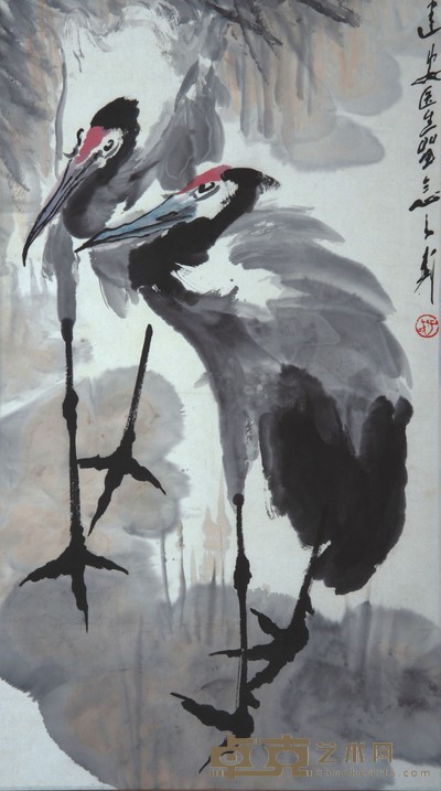 双鹤 81×45cm
