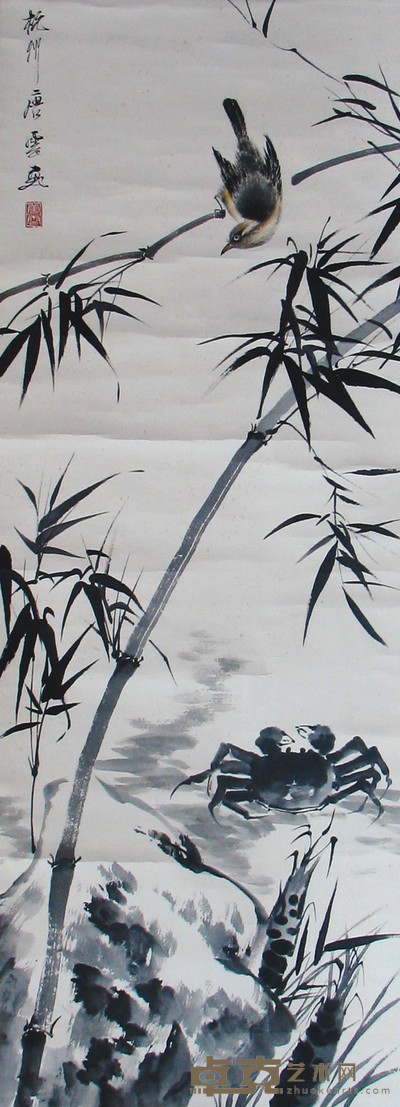 花鸟  95×35cm