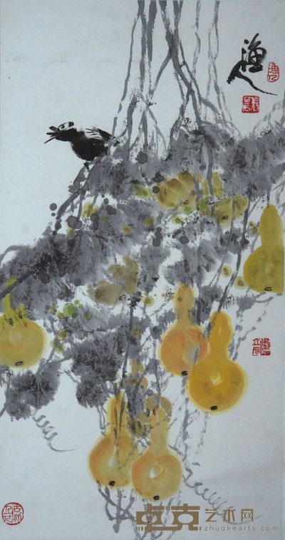 葫芦八奇 87×46cm