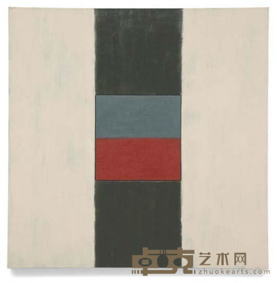 SEAN SCULLY   Caress, 1987 152.4 x 152.4 cm