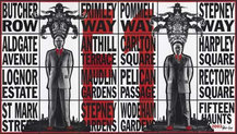 GILBERT AND GEORGE   Fifteen Haunts, 2003