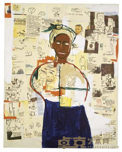 JEAN-MICHEL BASQUIAT   Joy, 1984 218.4 x 172.7 cm