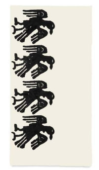 CHRISTOPHER WOOL   Untitled (Eagles), 1990