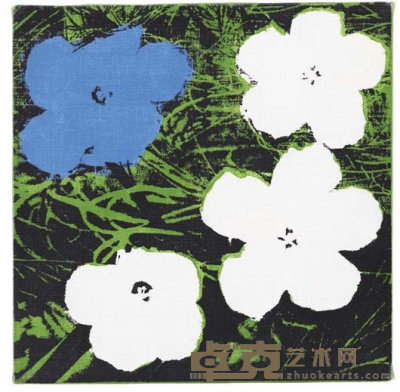 ANDY WARHOL  Flowers, 1964 21 x 21 cm