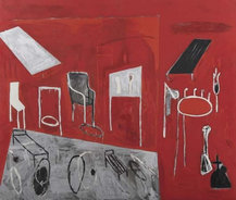 MIMMO PALADINO   Interno con Stagno, 1988