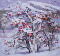 徐志广 苹果树·傲雪