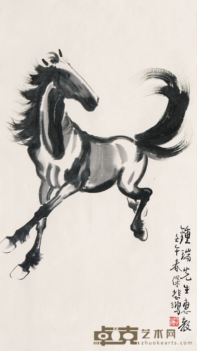 徐悲鸿 马 68×38cm