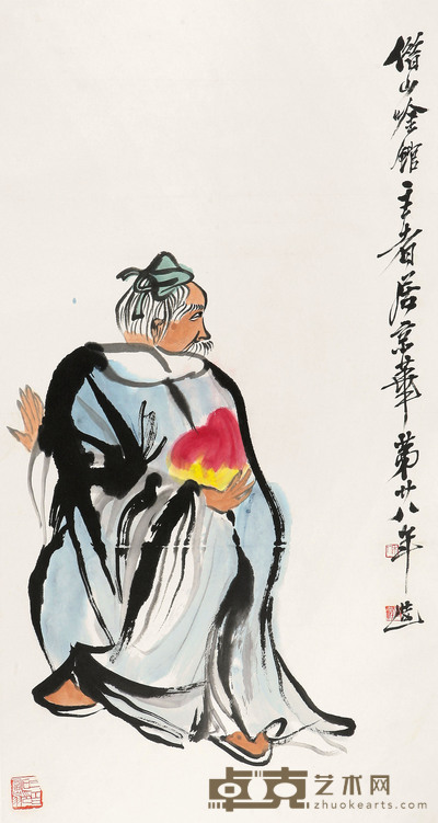 齐白石  东方朔   99×53cm