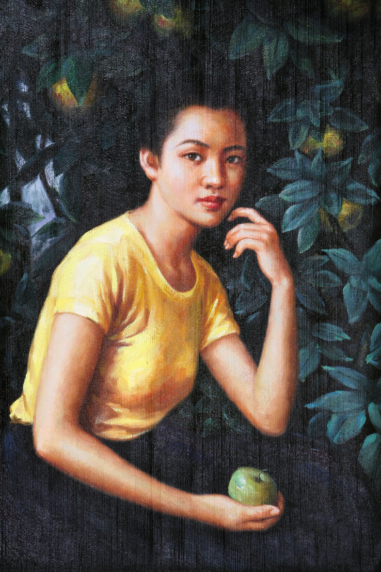 靳尚谊  少女