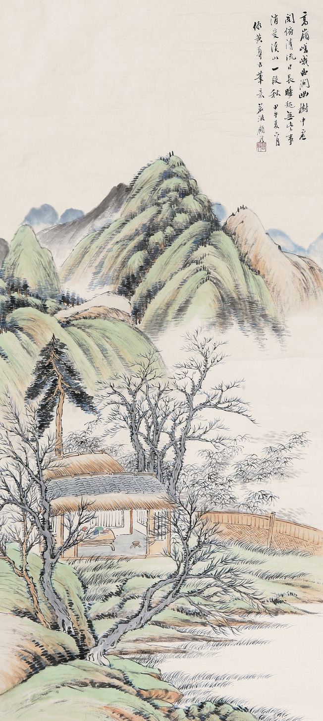 顾落   高岭涧幽