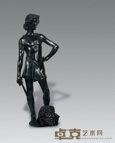 韦罗基奥 十五世纪 大卫 118cm