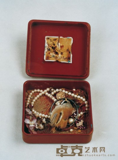 洪磊 1996年作 中国盒子 68×50cm