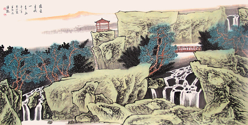 佚名 山水