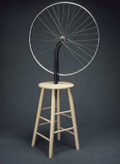 Not Duchamp (Bicycle Wheel, 1913), 1987