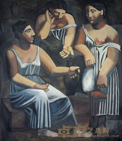 Not Picasso (Three Women at the Spring, 1921), 1987 80 x 68 1/2 in. (203.2 x 174 cm).