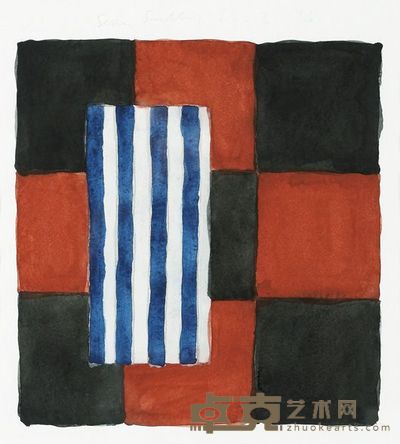 2.2.96, 1996 17 1/8 x 15 in. (43.5 x 38.1 cm).