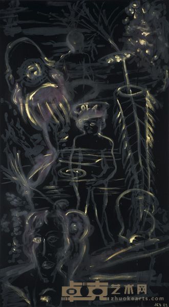 Untitled (Lola), 1983 108 x 60 in. (274.3 x 152.4 cm).