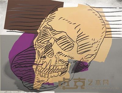 Skull, 1976 30 x 40 in. (76.2 x 101.6 cm).