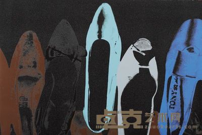Shoes (Tony), 1980 40 x 60 in. (101.6 x 152.4 cm).