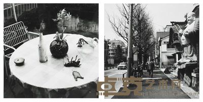 Two Works: (i) Tokyo Cube 100; (ii) Tokyo Cube 112, 1994 11 x 11 in. (27.9 x 27.9 cm) each.