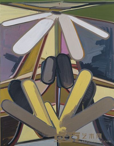 Kromp No 24, 1997 78 3/4 x 61 in. (200 x 154.9 cm).
