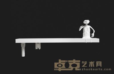 Untitled 11 (A Pair of Binoculars, A Flashlight and ET Toy) , 2003 20 x 43 1/4 x 10 1/4 in. (50.8 x 109.9 x 26 cm).