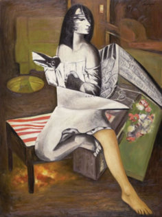 黄楫 1992-1993年作 女子雕塑